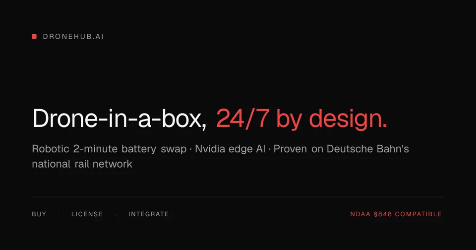Dronehub Drone-in-a-box